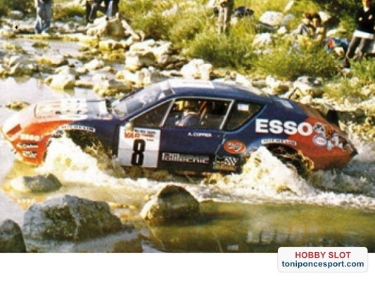 Alpine A310 Rally 1000 pistes 80 - Coppier