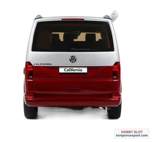 Volkswagen T6.1 California Ocean FORTANA RED / REFLEX SILVER 2021