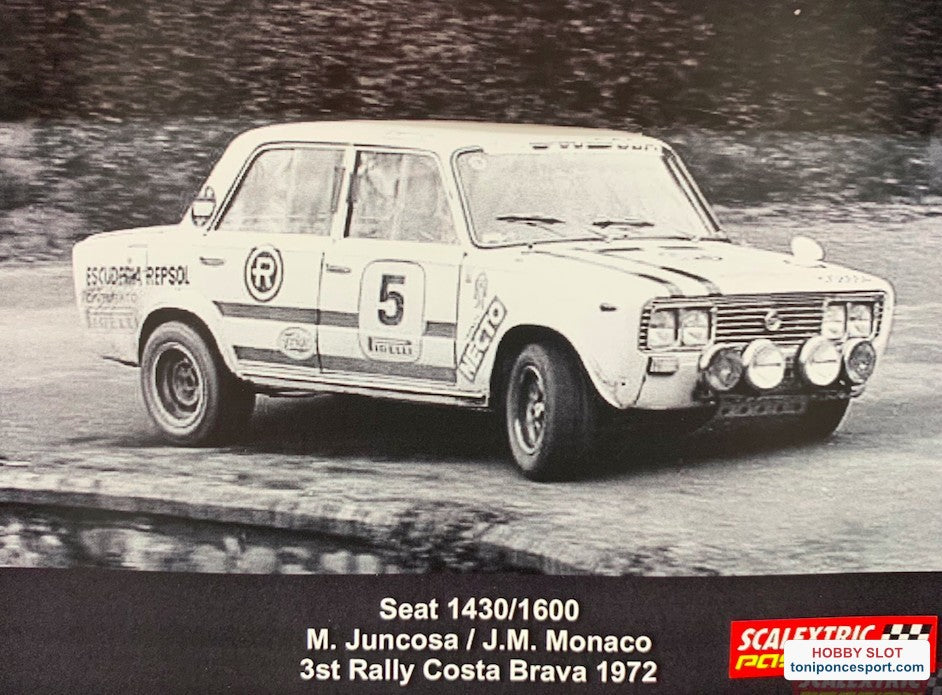 Seat 1430 / 1600 3º Rally Costa Brava 1972 "M. Juncosa / J.M. Monaco"