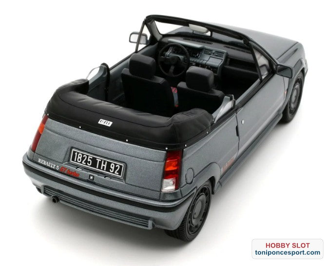 RENAULT 5 GT TURBO CABRIOLET GRIS TUNGSTENE 1995