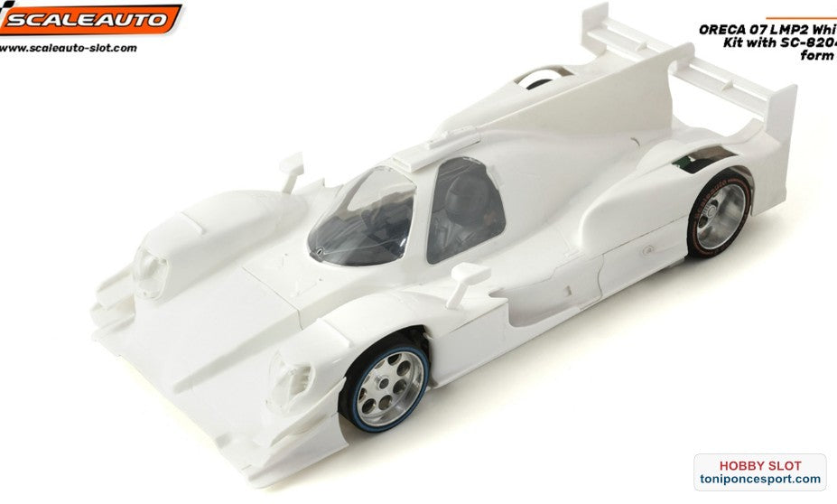 Oreca 07 LMP White Racing Kit con Chasis Sport XL en Acero y Carbono.