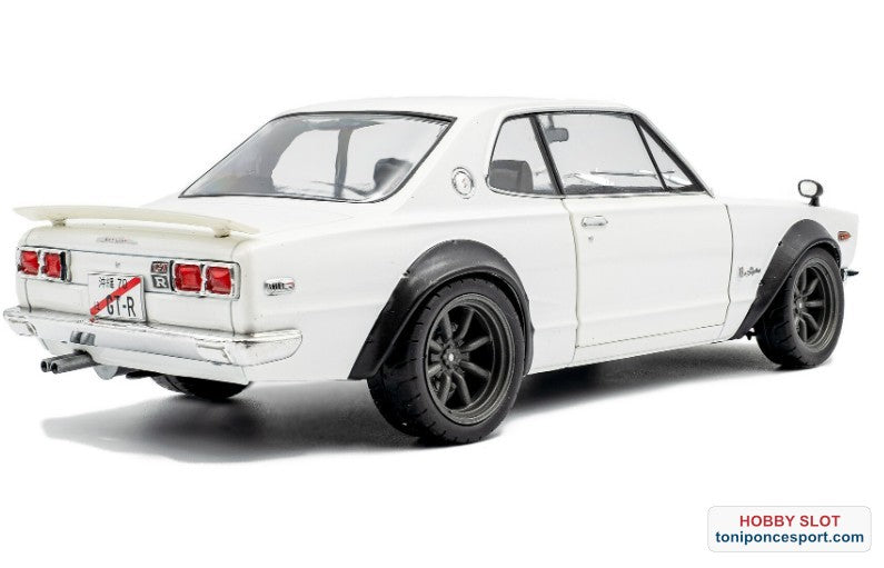 Nissan Skyline (C10) Hakosuka SOLIDO WORKS Blanco Perla 1970