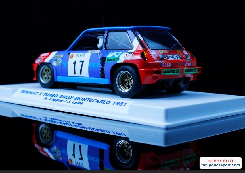 Renault 5 Turbo A. Coppier / L. Laoz Rally Montecarlo 1981.
