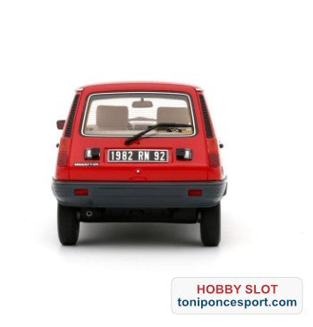 Renault 5 GTL (5 doors) Rouge 705 1984