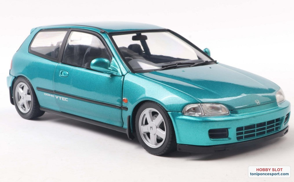 Honda Civic (EG6) 1991 Verde Metalizado.