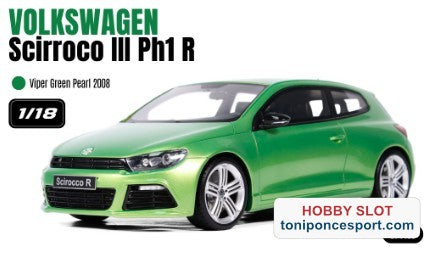 VOLKSWAGEN SCIROCCO 3 PH.1 R VIPER GREEN PEARL 2008