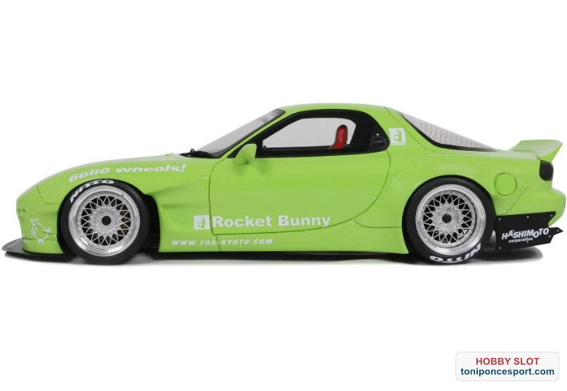 ROCKET BUNNY AERO (V1) MAZDA RX7 (FD3S) PEARL GREEN 2015