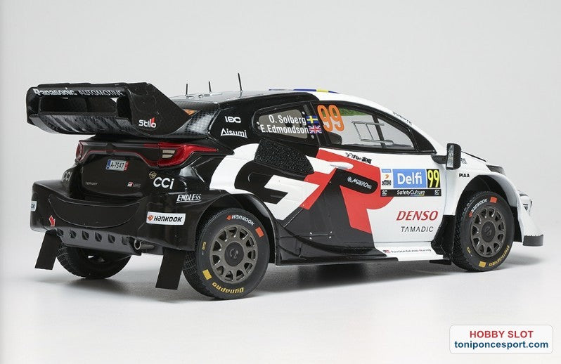Toyota GR Yaris Rally1 #99 Winner Rally Estonia 2025 O. Solberg / E. Edmondson.