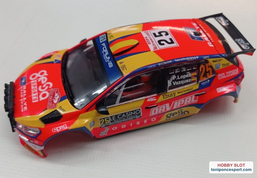 Carrocería Skoda Fabia WRC2 - Pepe López