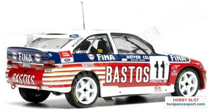 Ford Escort RS Cosworth Nº11 M.Duez/D.Grataloup Rally Ypres 1995