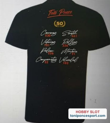 Camiseta conmemorativa 50.º aniversario Toñi Ponce - Talla M