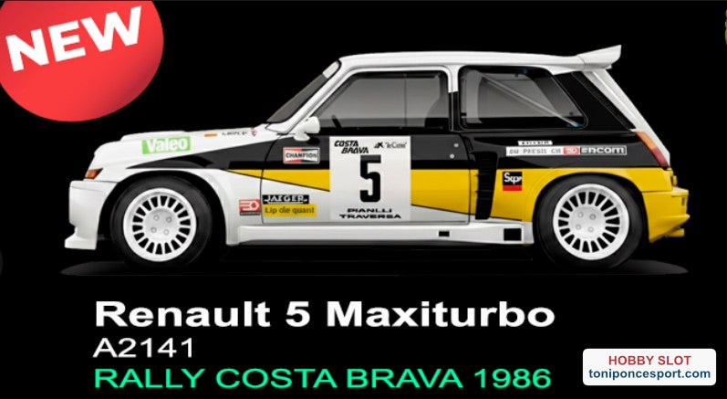 Renault 5 Maxi Turbo Rally Costa Brava 1986