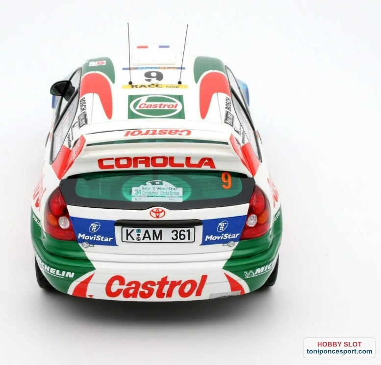 Toyota Corolla WRC #9 D. Auriol Rally Catalunya 1998