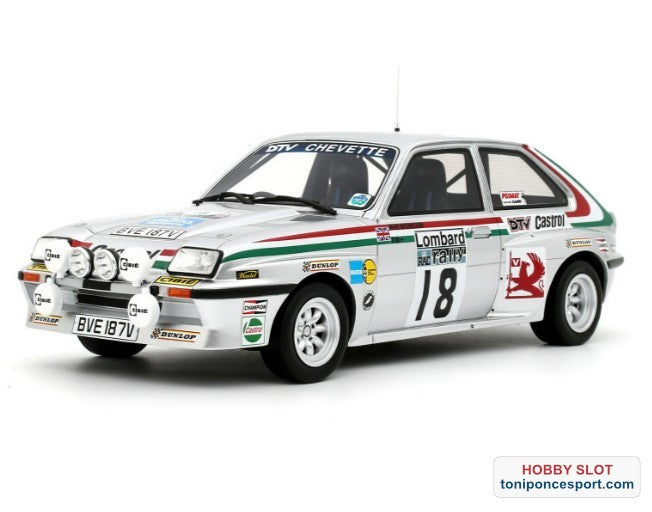 VAUXHALL CHEVETTE 2300 HSR GREY JIMMY MCRAE / MIKE NICHOLSON LOMBARD RALLY (RAC) 1980