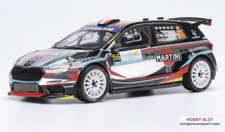 Skoda Fabia RS Rally2 (2023) #56 Rally Islas Canarias 2025 M.Granados - M. Marti.