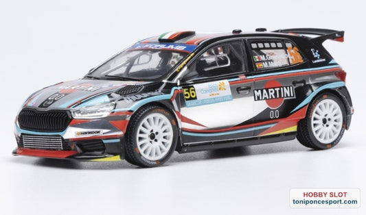 Skoda Fabia RS Rally2 (2023) #56 Rally Islas Canarias 2025 M.Granados - M. Marti.