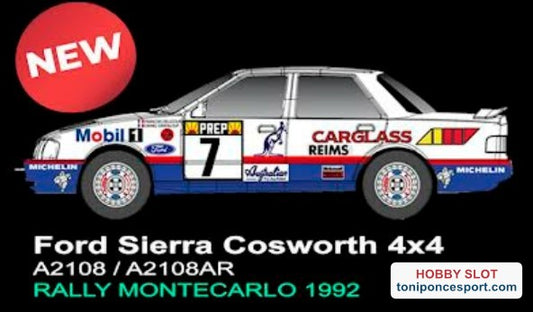 Ford Sierra Cosworht 4x4 Rallye Montecarlo 1992.
