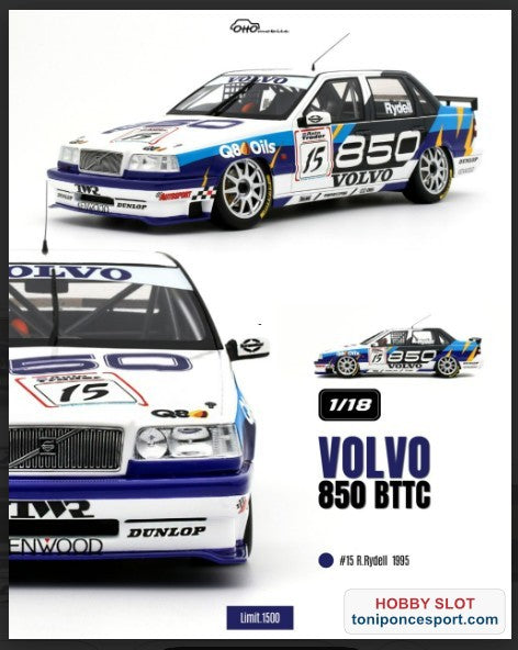 VOLVO 850 BTCC #15 R.RYDELL 1995