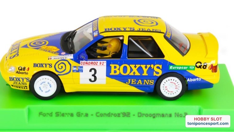 Ford Sierra Gr.A Nº3 Rally Condroz 92