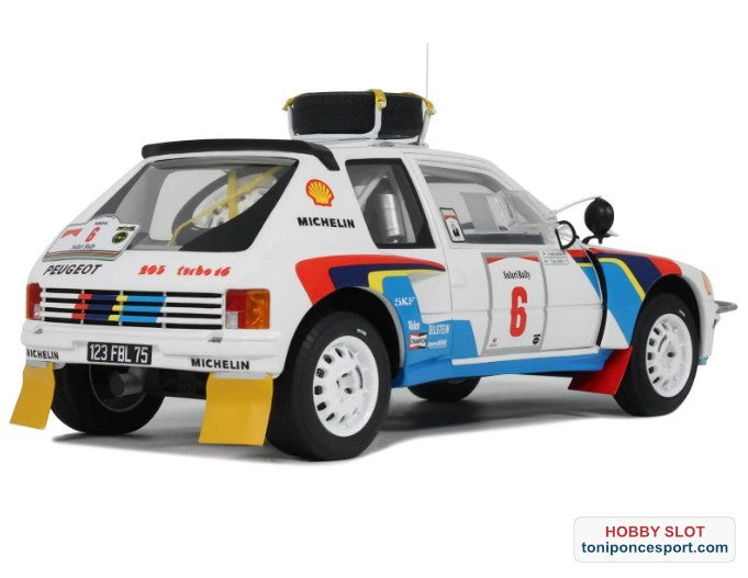 PEUGEOT 205 T16 #6 T. SALONEN RALLY SAFARI 1985