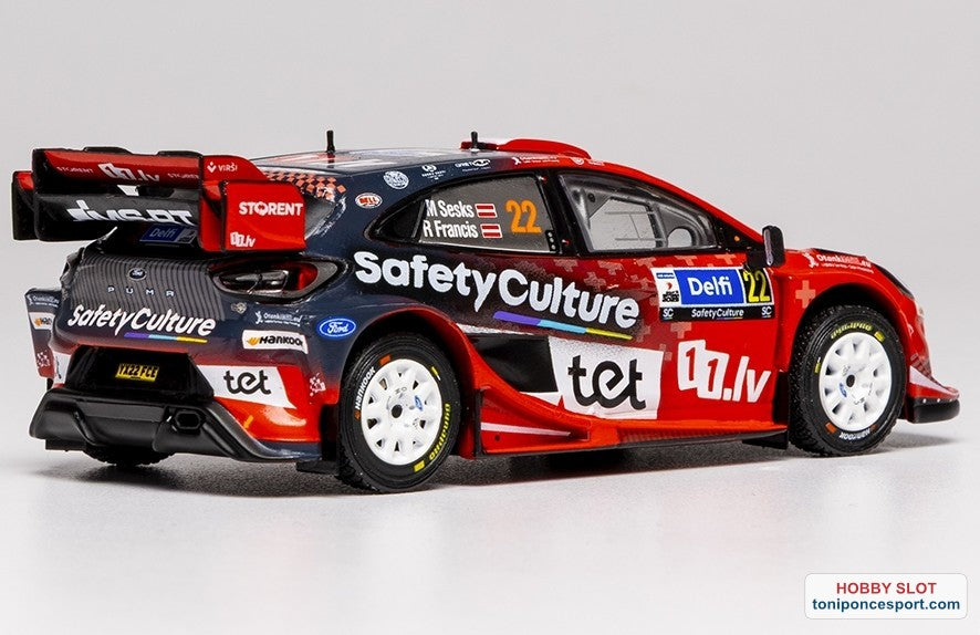 Ford Puma Rally1 Rally de Estonia 2025 Nº22 M. Sesks / R. Francis.