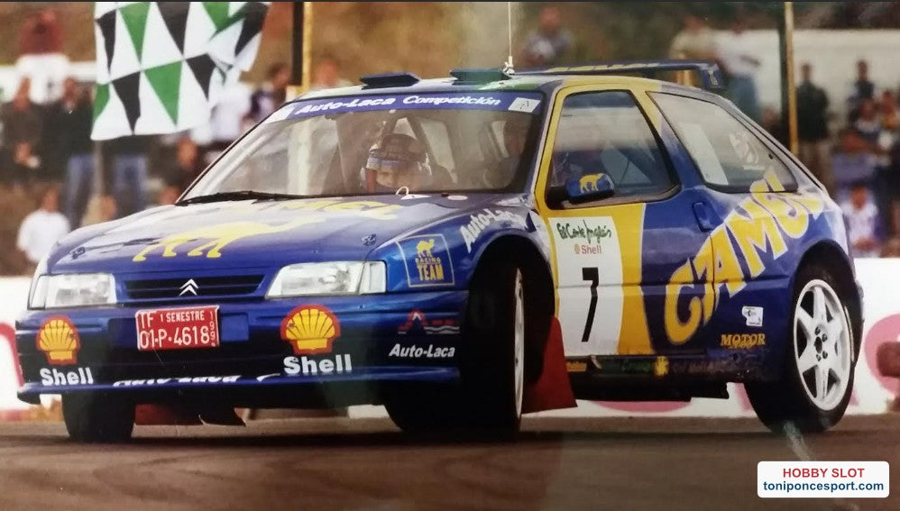 Citroen ZX Kit Car 23º Rallye El Corte Ingles 1999 Toñi Ponce - S. Garcia.