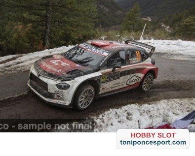Lancia Ypsilon Rally2 HF Integrale Rallye Monte Carlo 2026 Nº22 N.Gryazin/K.Aleksandrov