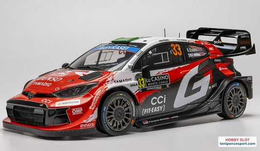 Toyota GR Yaris Rally1 Rallye Monte Carlo 2026 Nº33 E.Evans/S.Martin.