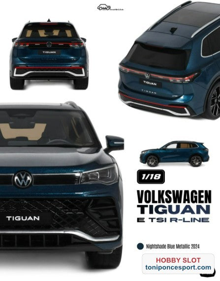 VOLKSWAGEN TIGUAN E TSI R-LINE NIGHTSHADE BLUE METALLIC 2024