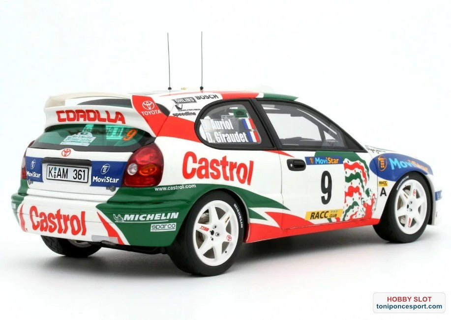 Toyota Corolla WRC #9 D. Auriol Rally Catalunya 1998