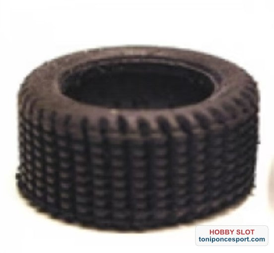Neumáticos Trasero Super Racing Rallado Aguja 19,5 x 9mm. (x1)