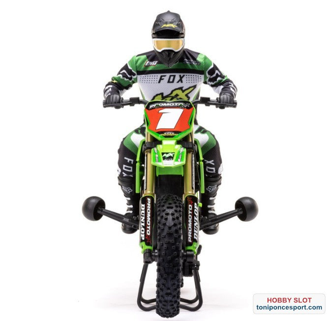 Moto Promoto-MX Pro Circuit 2S RTR Brushless Motorcycle Green