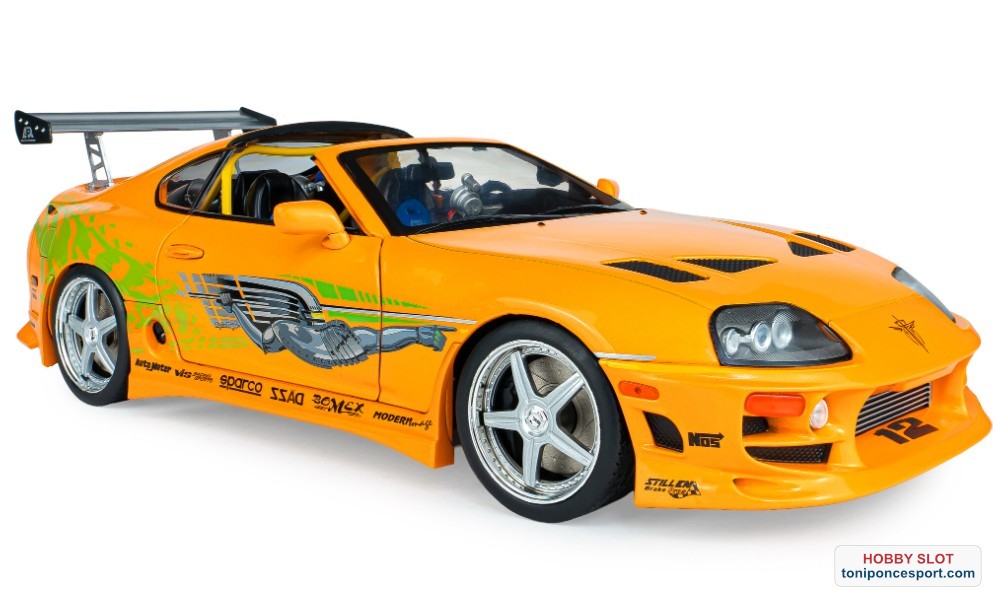 Toyota Supre MK4 (A80) Fast And Furious 1 Brian Open Roof 2001