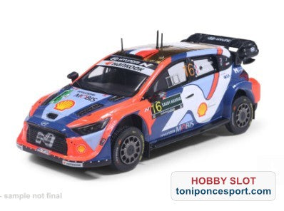 Hyundai i20 N Rally1 Rally Arabia Saudita 2025 Nº16 A.Fourmaux/A.Coria