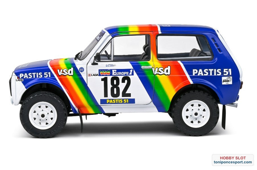 Lada Niva - Paris-Dakar 1984  #182 Jabouille / Sardou