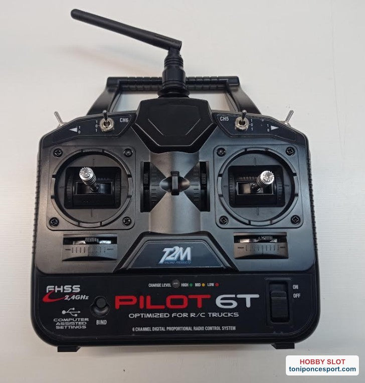 Emisora T2M Radio Piloto 6T 2.4GHz