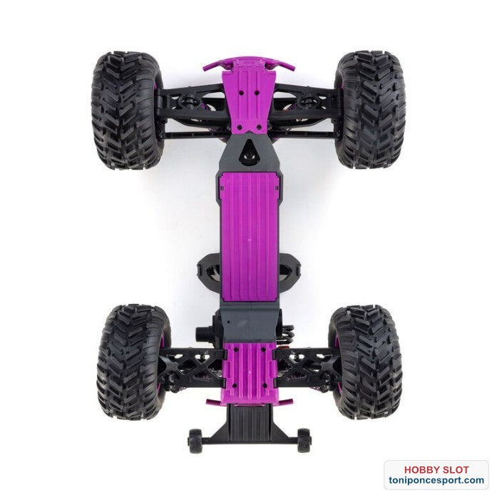 QUAKE 223S DSC 2WD RTR Brushless Monster Truck Purple 1/10