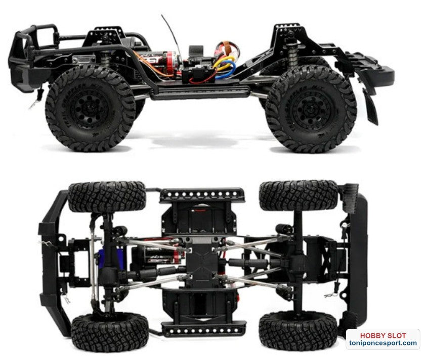 ROCK CRAWLER INTRUDER 1/10 WATERPROOF 4X4 ROJO