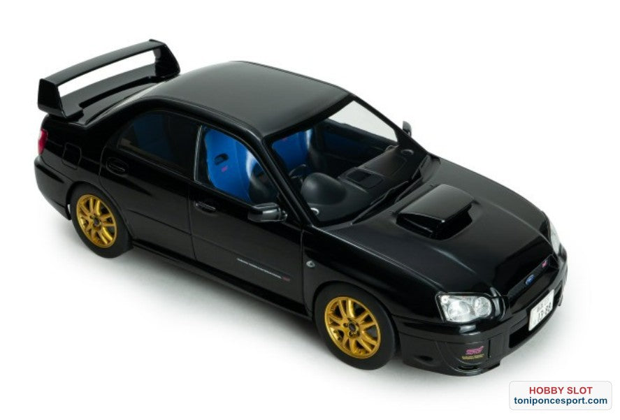 SUBARU IMPREZA WRX STI JAVA BLACK PEARL 2004