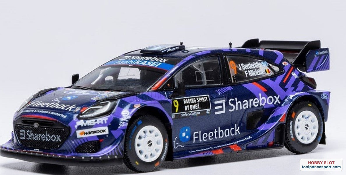 Ford Puma Rally1 Nº9 J.Serderidis/F.Miclotte Rally de Suecia 2025