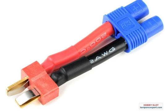 Conector Power Adapter Lead Deans Socket EC-3 Socket 12AWG Silicone Wire 1 pc