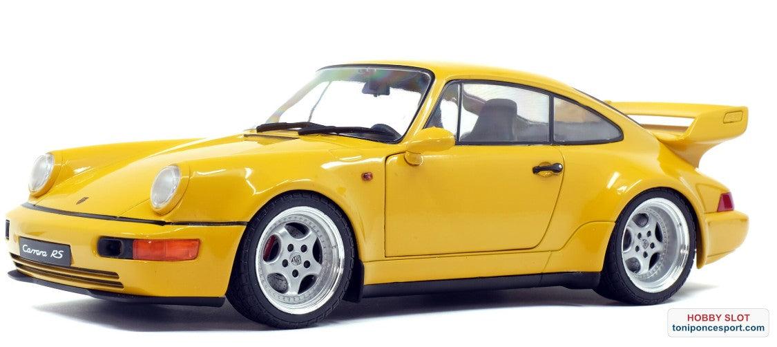 PORSCHE 911 964 CARRERA 3.8 RS JAUNE VITESSE 1,00 34,50 5,00 32,77  1990
