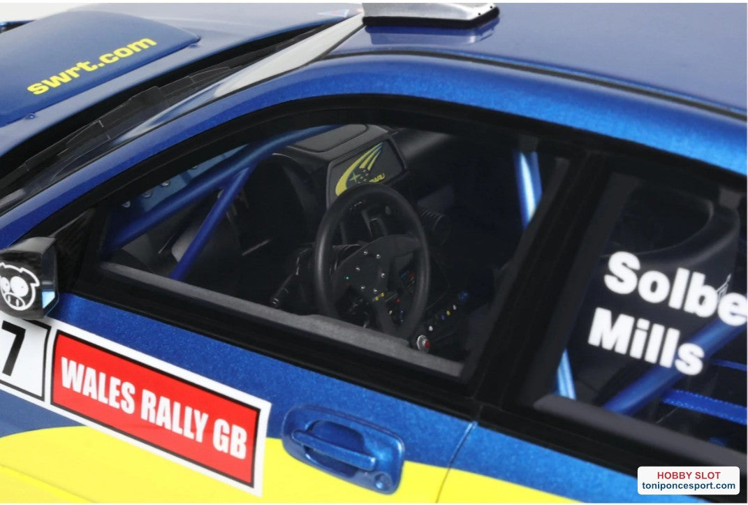 SUBARU IMPREZA (S9) WRC BLUE P. SOLBERG WALES RALLYE 2003