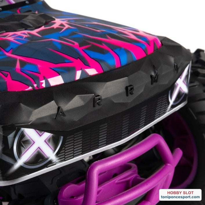 QUAKE 223S DSC 2WD RTR Brushless Monster Truck Purple 1/10