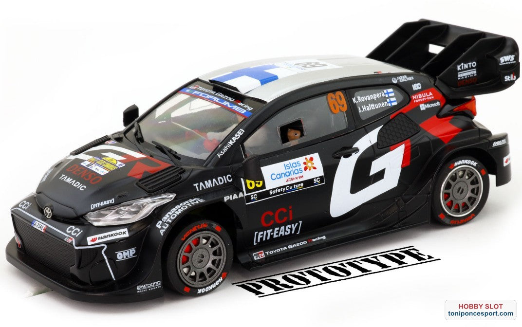 Toyota Yaris WRC1 #69 Whinner Rallye Islas Canarias 2025 Rovanpera.