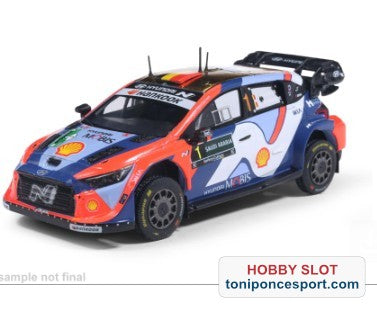 Hyundai i20 N Rally1 Rally Arabia Saudita 2025 Nº1 T.Neuville/M.Wydaeghe
