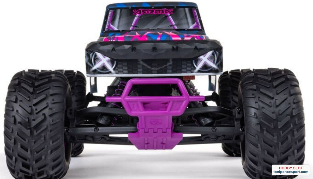 QUAKE 223S DSC 2WD RTR Brushless Monster Truck Purple 1/10
