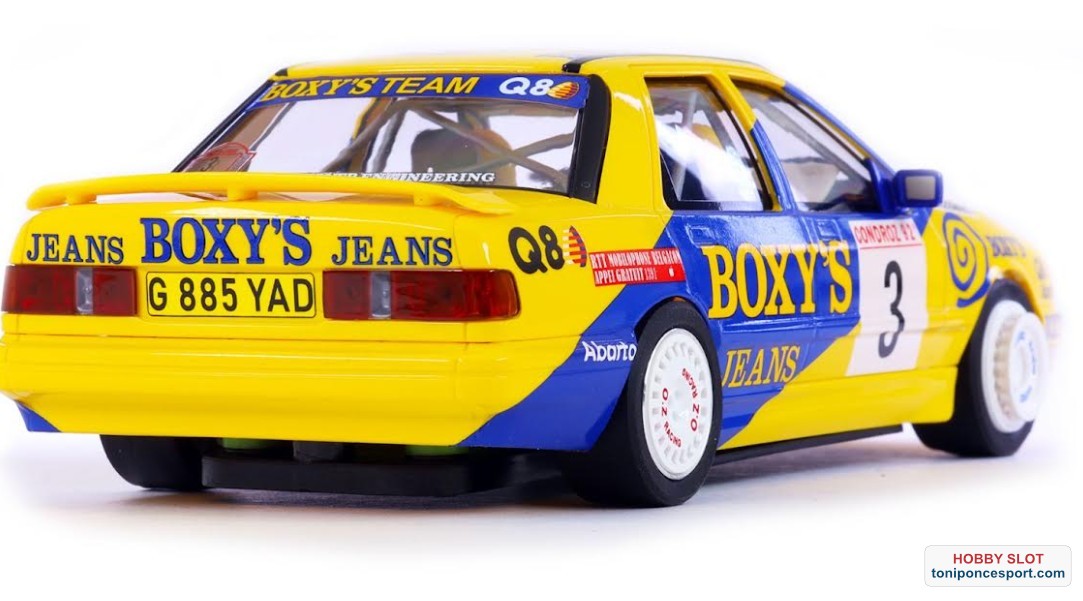 Ford Sierra Gr.A Nº3 Rally Condroz 92