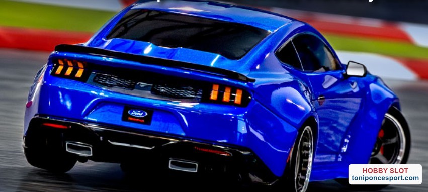 Ford Mustang Drift 1/10 Blue.