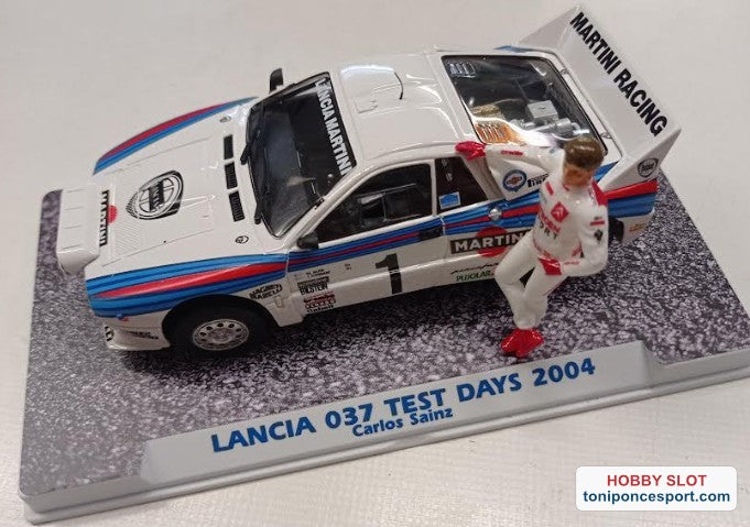 Lancia 037 Martini #1 Test Days 2004 - con Figura Carlos Sainz
